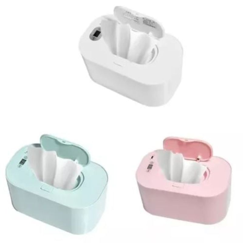 GENERICO - Caja Calentador Toallitas Húmedas Para Bebes  Rosa usb
