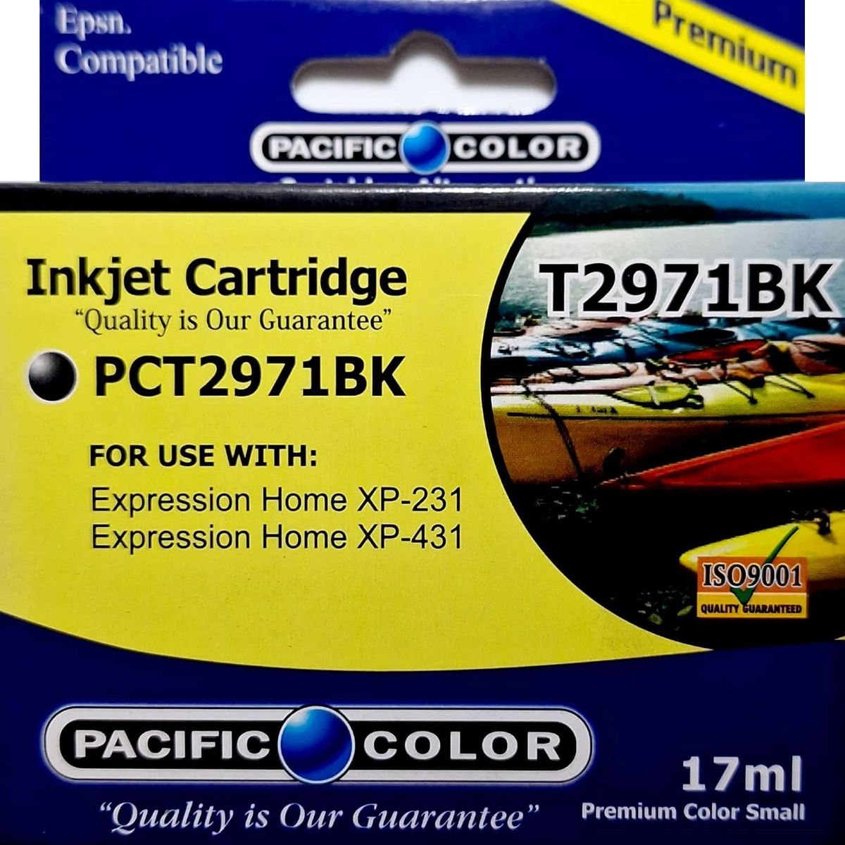 PACIFIC COLOR - Tinta Alternativa para Epson 297 Negra
