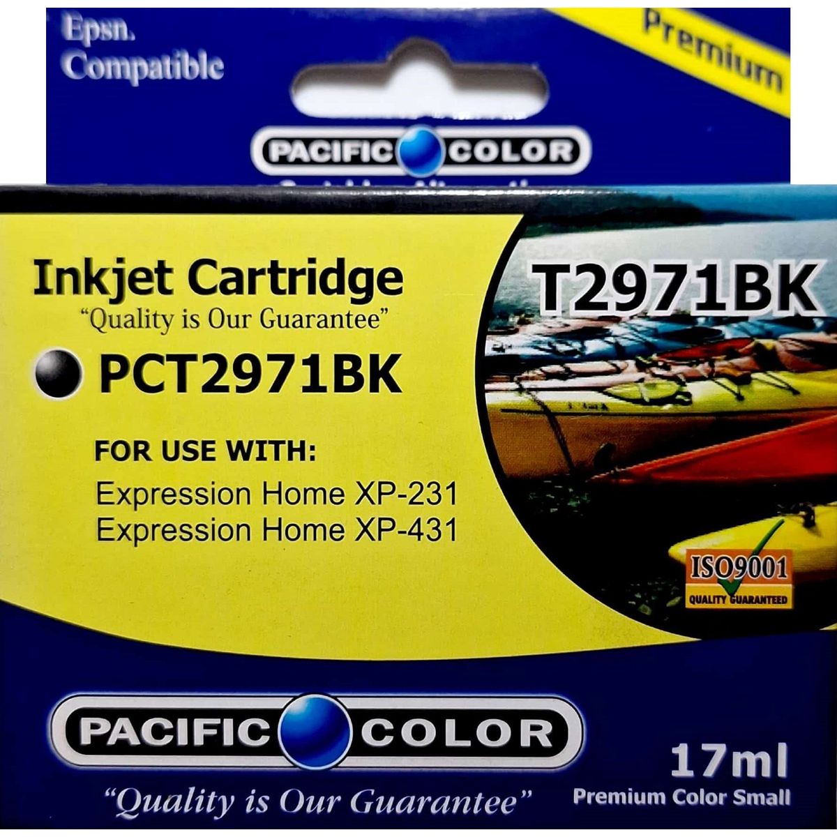 PACIFIC COLOR - Tinta Alternativa para Epson 297 Negra