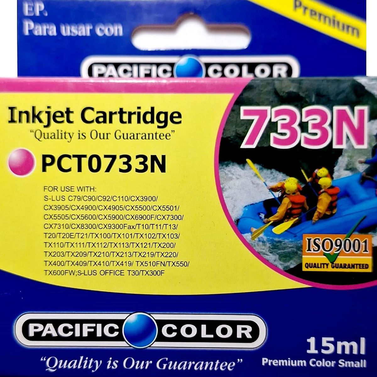 PACIFIC COLOR - Tinta Alternativa para Epson 73 Magenta