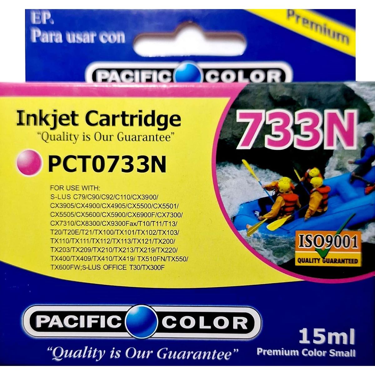 PACIFIC COLOR - Tinta Alternativa para Epson 73 Magenta
