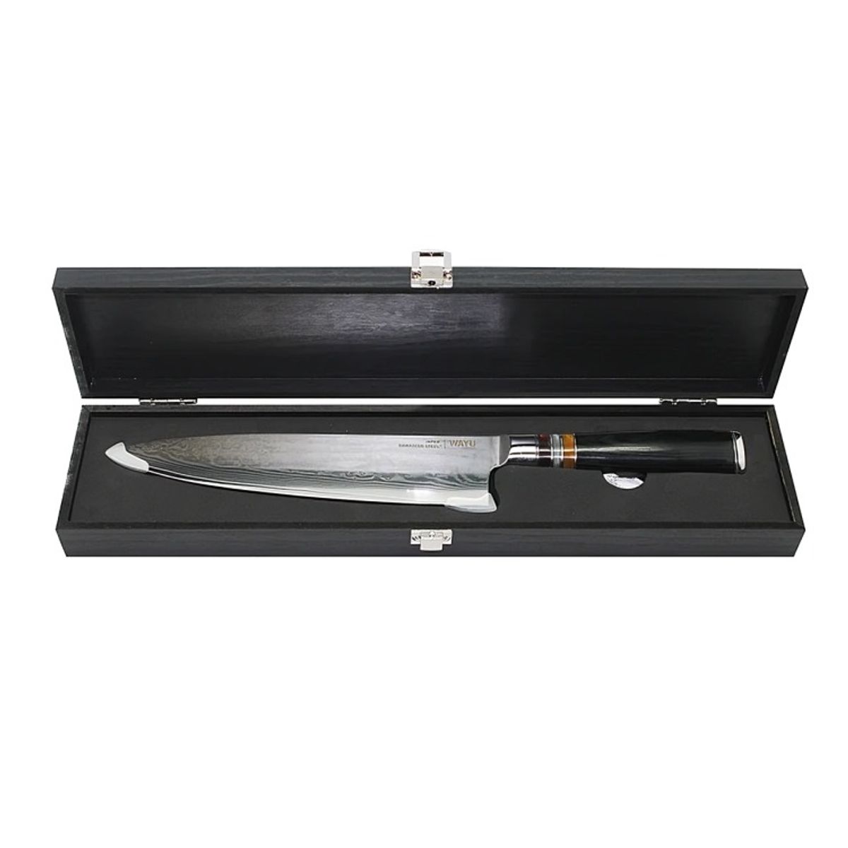 WAYU - CUCHILLO DAMASCUS BLACK PAKKA WAYU LIMITED