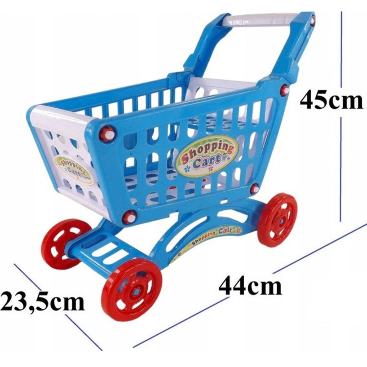 GENERICO - CARRITO SUPERMERCADO COMPRAS PARA NIÑOS JUGUETE