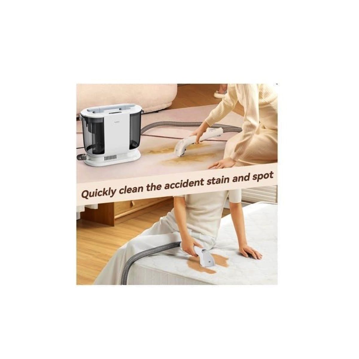 LYDSTO - Lydsto C2 Limpiador de alfombras y tapicería – 12 Kpa succión OpenBox