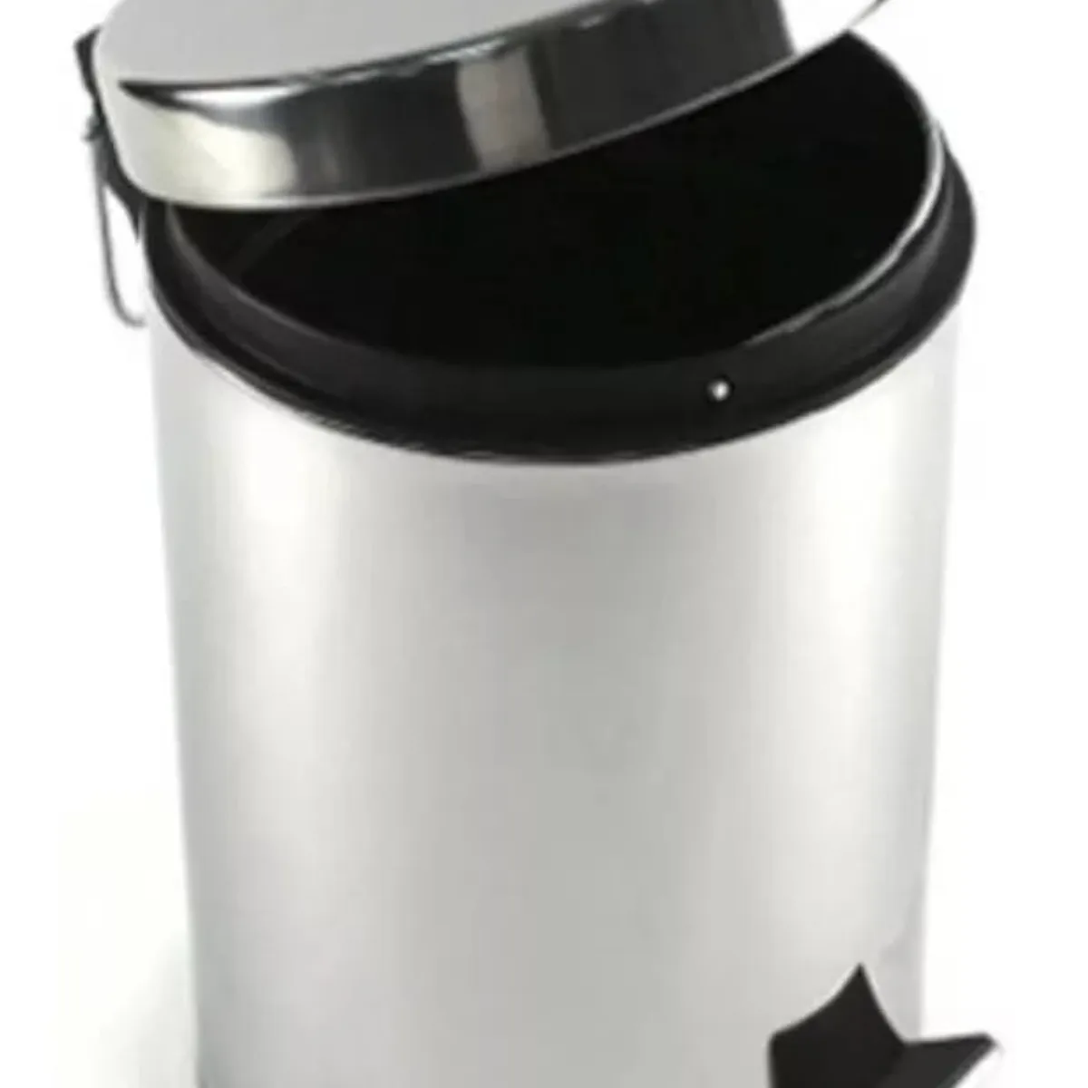 TAUMM - Basurero Papelero Pedal 3 Litros Acero Inoxidable Taumm