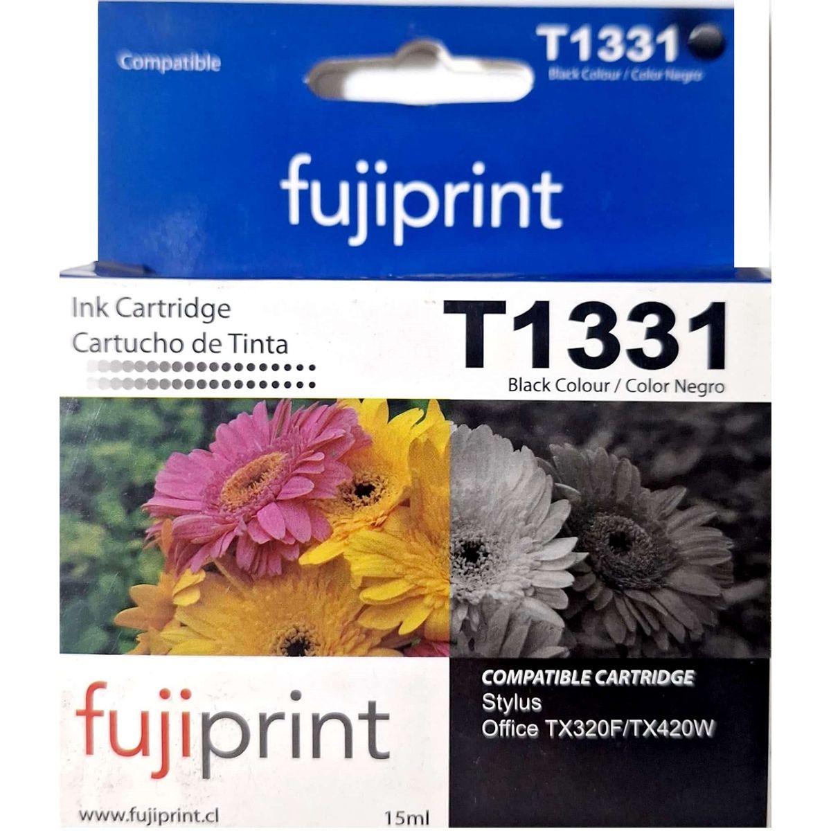 FUJIPRINT - Tinta Alternativa para Epson 133 Negra