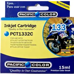 PACIFIC COLOR - Tinta Alternativa para Epson 133 Cyan