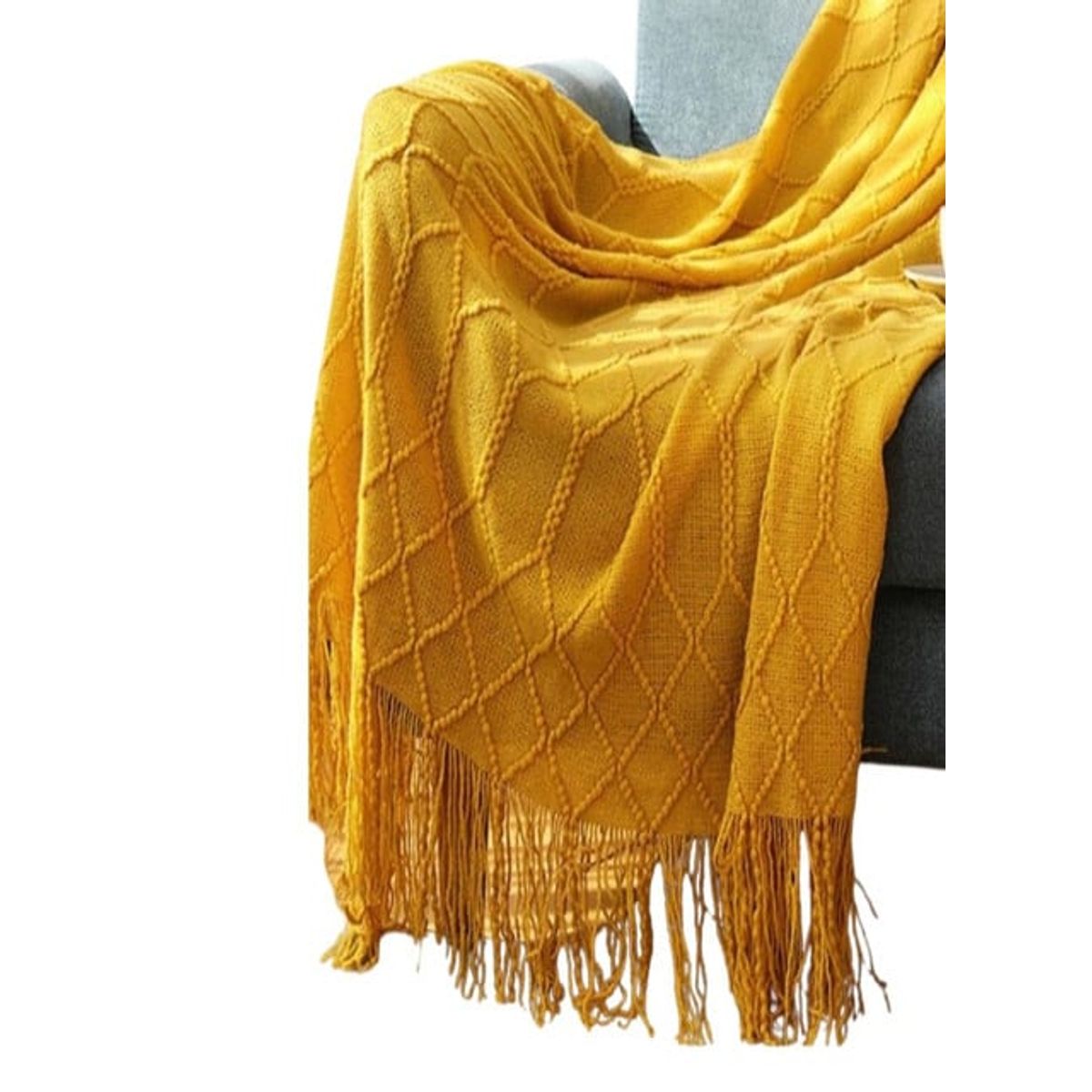 GENERICO - Mantas para sofas camas u oficinas muy suaves 127x152 cm