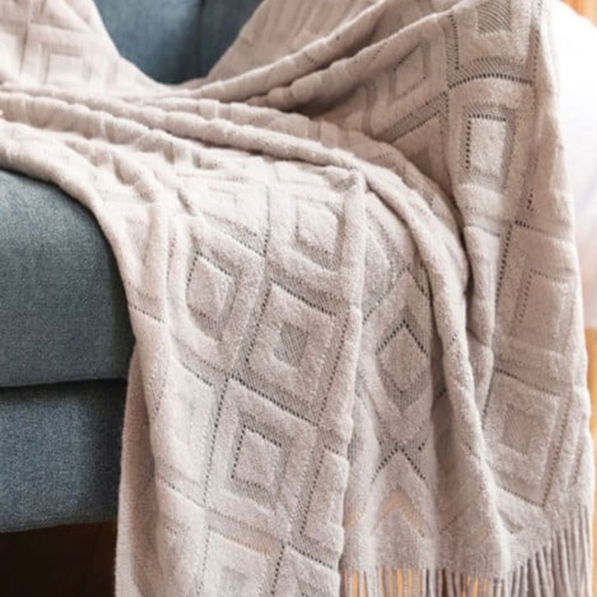 GENERICO - Mantas para sofas camas u oficinas muy suaves 127x152 cm