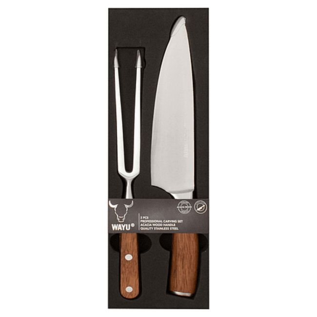 WAYU - CUCHILLO   TENEDOR  WAYU
