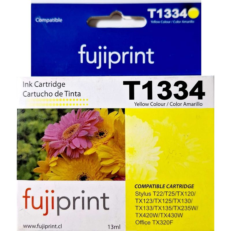 FUJIPRINT - Tinta Alternativa para Epson 133 Yellow