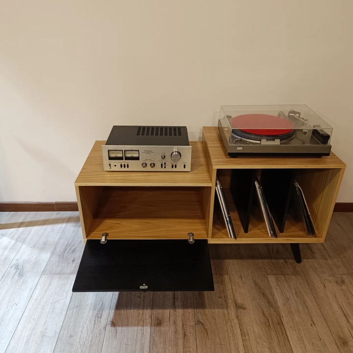 GENERICO - Rack modular para Vinilos 120 x 45 x 60