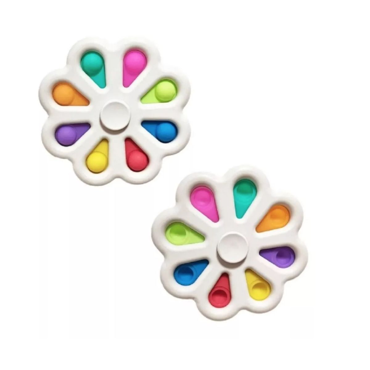 GENERICO - Spinner Pop It X 4 Juguete Sensorial Cotillón Activarte