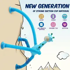 GENERICO - Pack 12 De Juguetes Sensorial De Jirafa Top Ventas