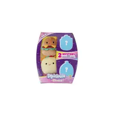 SQUISHMALLOWS - Set De 4 Peluches 5cm - Escuadrón Delicioso