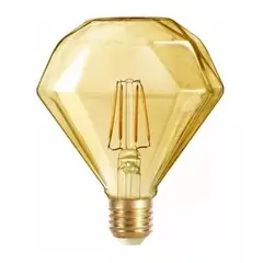 GENERICO - Ampolleta Vintage Filamento Led Diseño Diamante