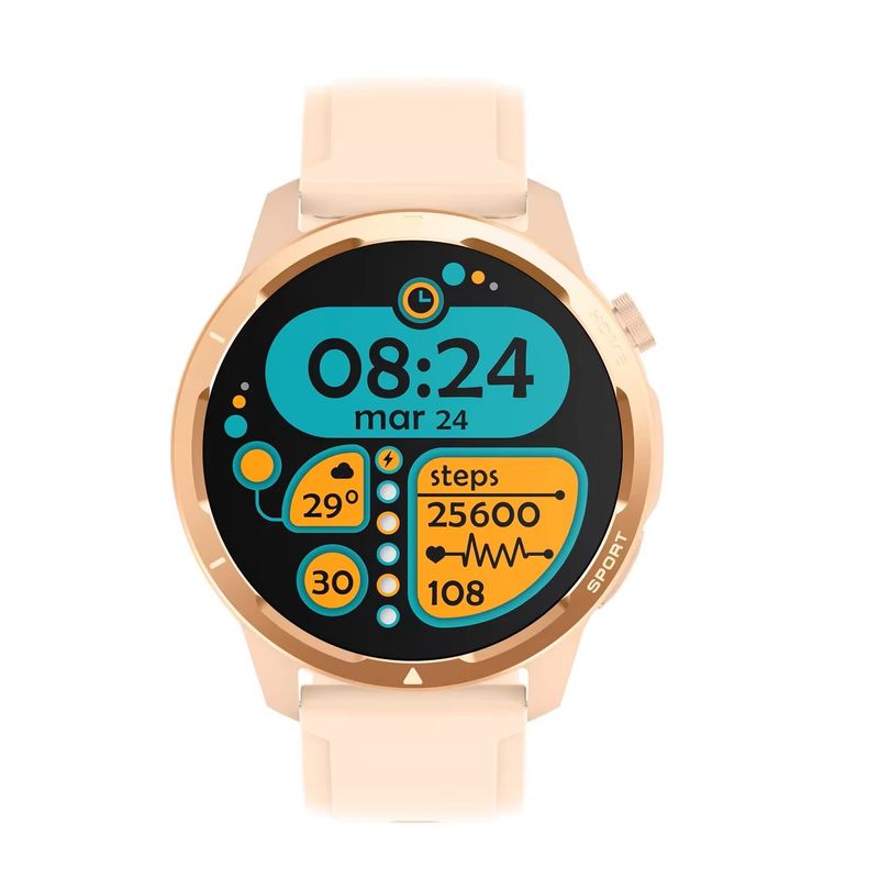 GENERICO - Reloj Smartwatch Inteligente Pantalla HD Compatible con iOS y Android