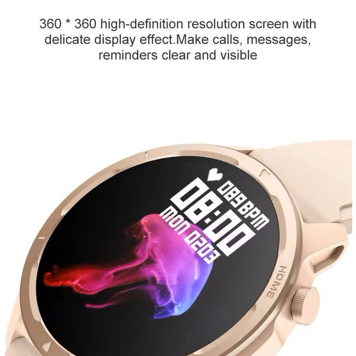 GENERICO - Reloj Smartwatch Inteligente Pantalla HD Compatible con iOS y Android