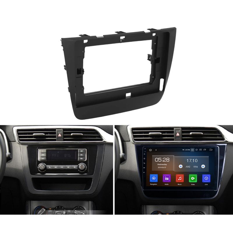 GENERICO - Bisel Adaptador Radio 10pul Mg Zs 2017-2025 Karvas