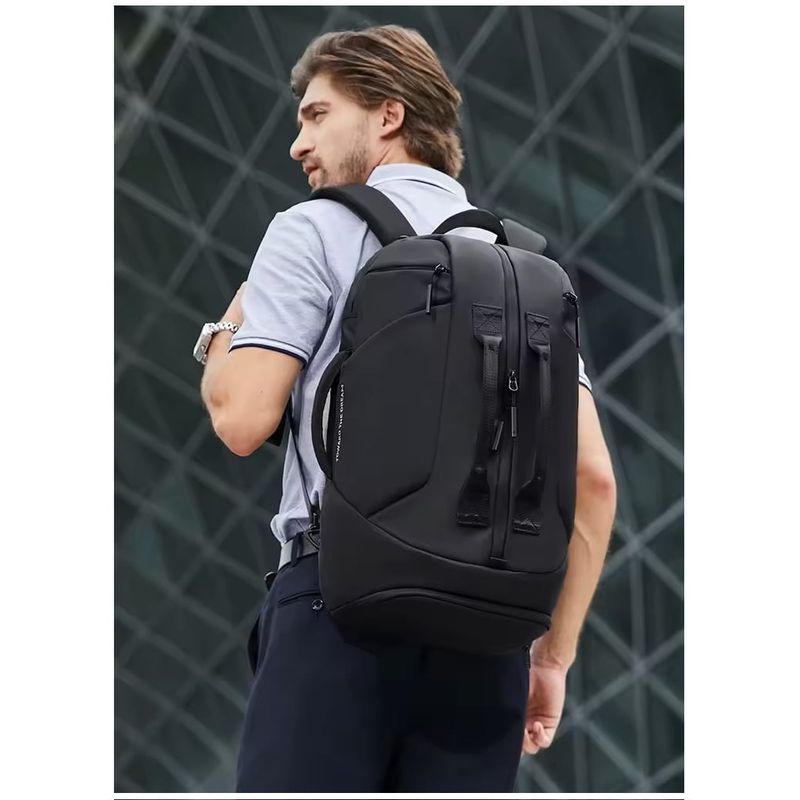 GENERICO - Mochila 2 en 1 para Deporte y Oficina: Impermeable, 40 Litros Oxford