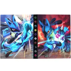 TIOZONEY - Album Carpeta Pokemon Lucario capacidad 240 Cartas