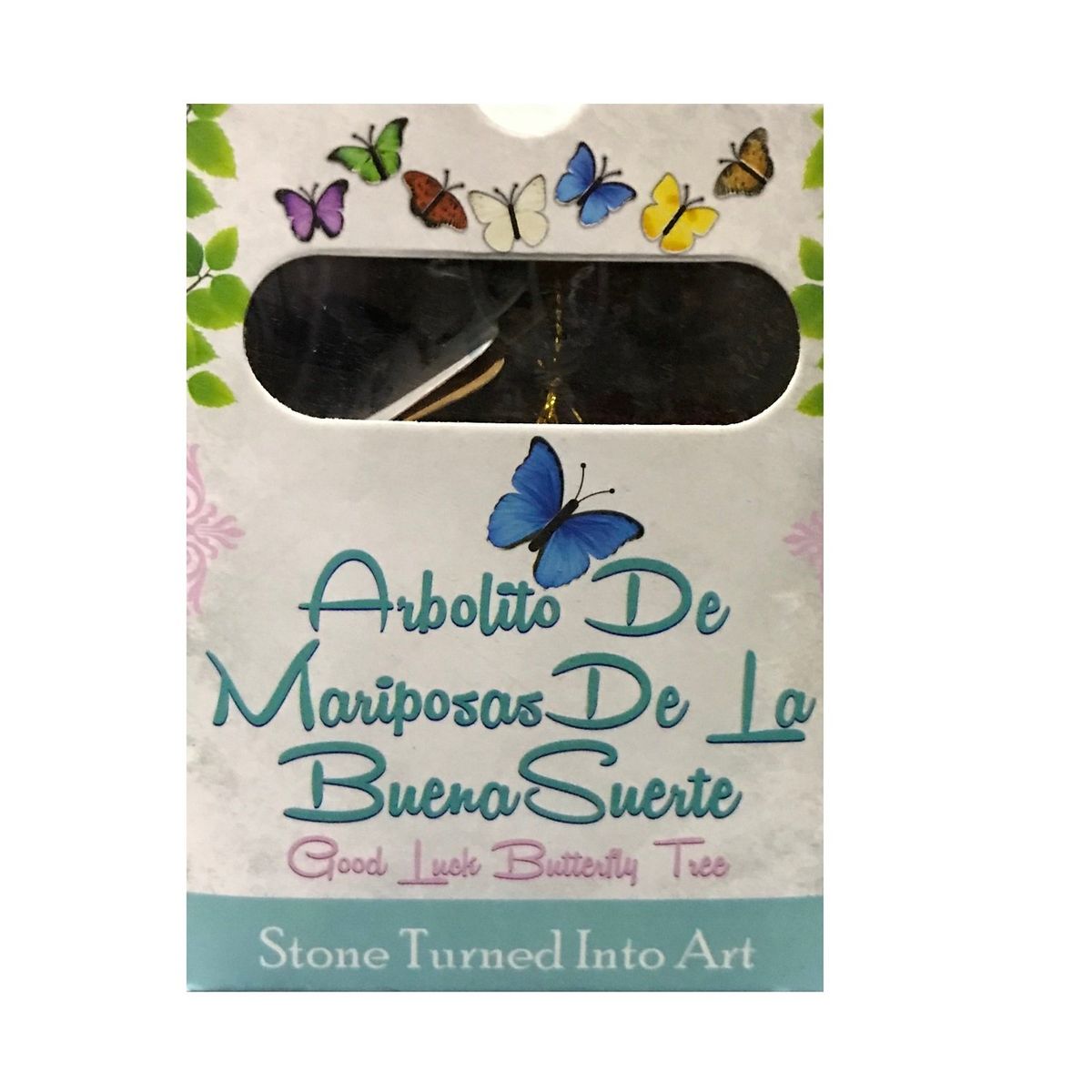 GENERICO - Bonsai de la Buena Suerte diseño Mariposas