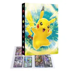 TIOZONEY - Album Carpeta Pokemon Pikachu para almacenar 240 cartas