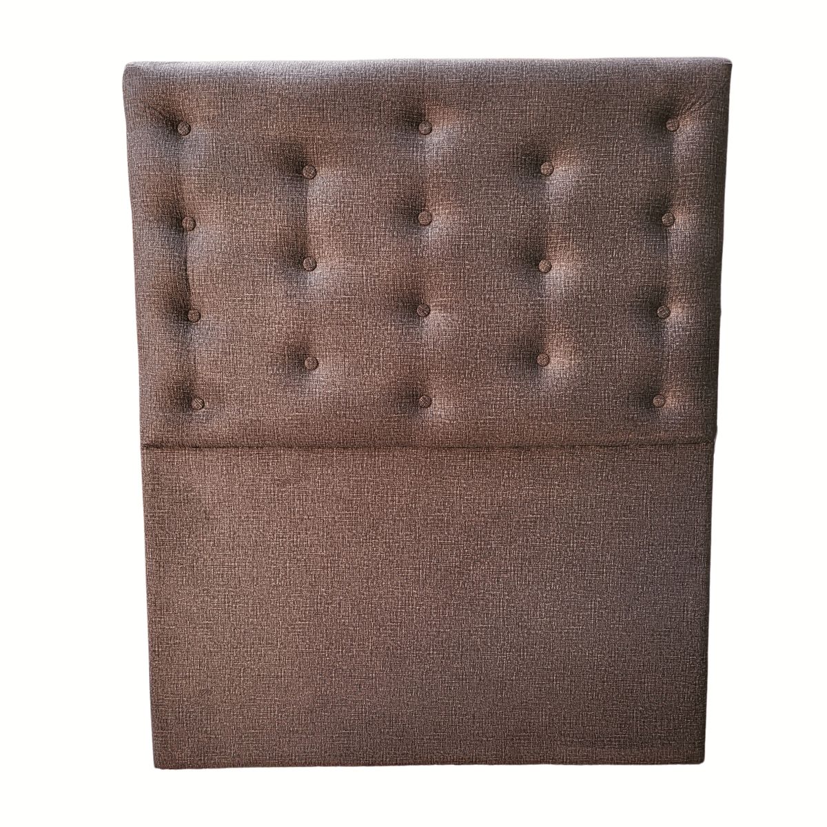 GENERICO - Respaldo 1 1/2  Cavancha Gris Oscuro Botone a piso Muebles Rimar