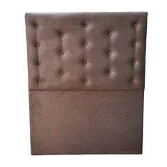 GENERICO - Respaldo 1 1/2 Cavancha Gris Oscuro Botone a piso Muebles Rimar