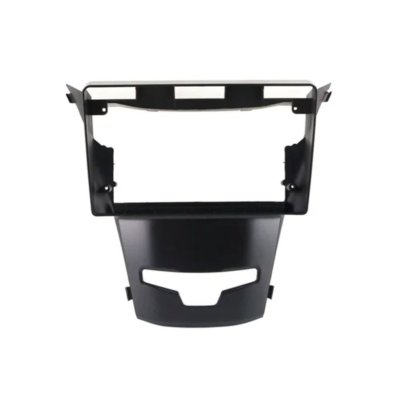 GENERICO - Bisel Adaptador Radio 9pul Ssangyong Korando 2013-17 Karvas