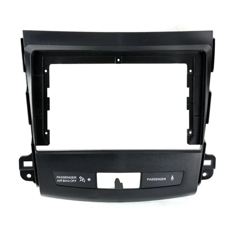 GENERICO - Bisel Adaptador Radio 9pul Mitsubishi Outlander 08-12 Karvas