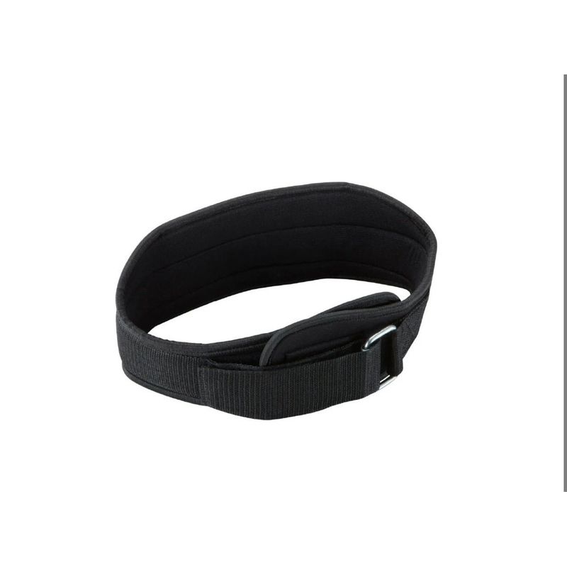 GENERICO - Cinturón Lumbar De Entrenamiento Fitness Crossfit Black