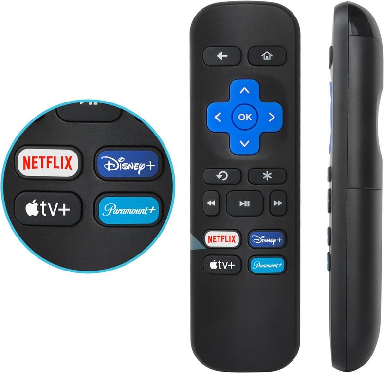 KUANGYE Control Remoto Compatible Con Roku Express Premiere 123