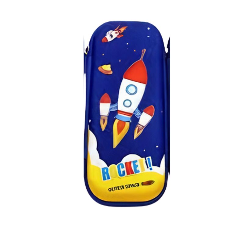 UNIVERSAL - Estuche Astronauta Espacial Grande 3D Escuela