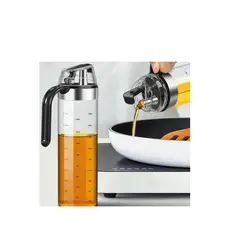 GENERICO - Botella De Vidrio Dispensador De Aceite Vinagre Transparente