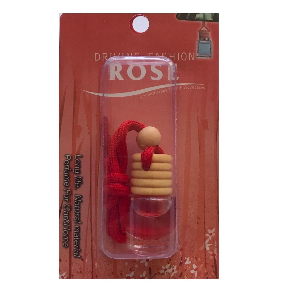 GENERICO - Aromatizante para auto aroma rosa
