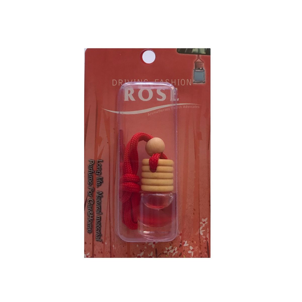 GENERICO - Aromatizante para auto aroma rosa