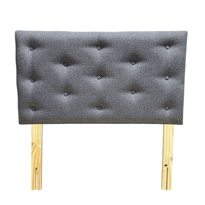 GENERICO - Respaldo 1 1/2 Gris Jaspiado Lino Cavancha Muebles Rimar