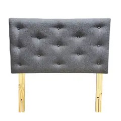 GENERICO - Respaldo 1 1/2 Gris Jaspiado Lino Cavancha Muebles Rimar