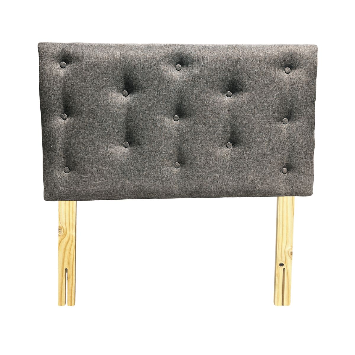 GENERICO - Respaldo 1 1/2  Gris Lino Muebles Rimar