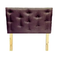 GENERICO - Respaldo 1 1/2 Cafe Lino Muebles Rimar