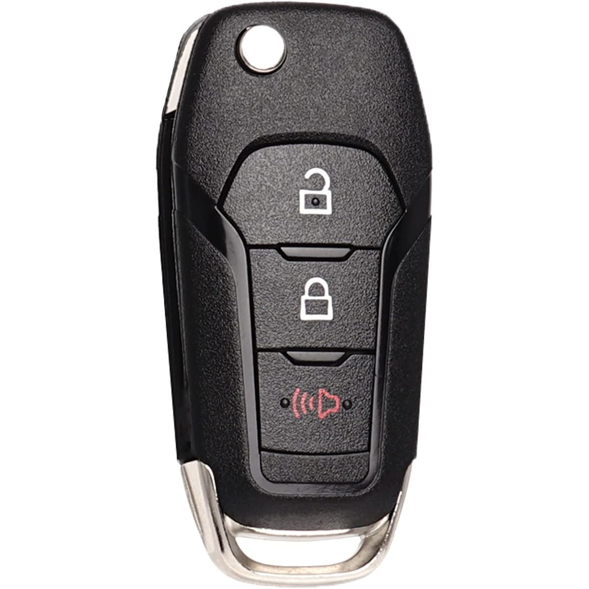 KUANGYE - Carcasa Llave Para Ford 3 Botones Navaja F150 Ranger Y Más