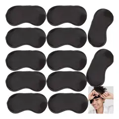 KUANGYE - 25 Antifaz Negro Para Dormir, Viajar, O Descanso