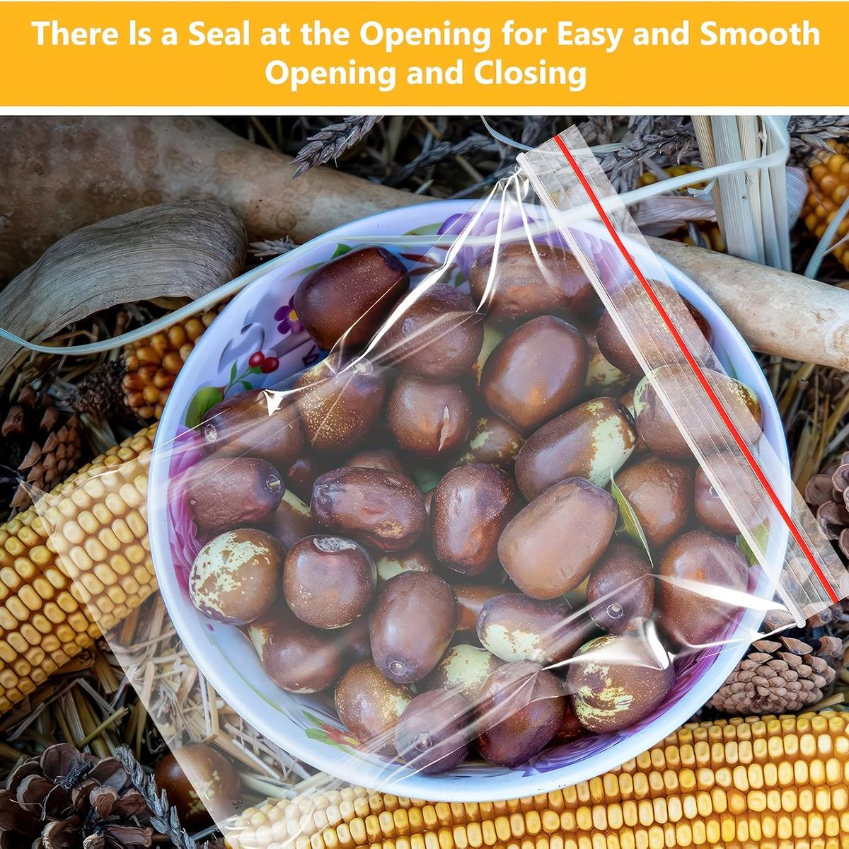 KUANGYE - Bolsa Cierre Hermetico Cremallera 10x15 Cms 500 Unds