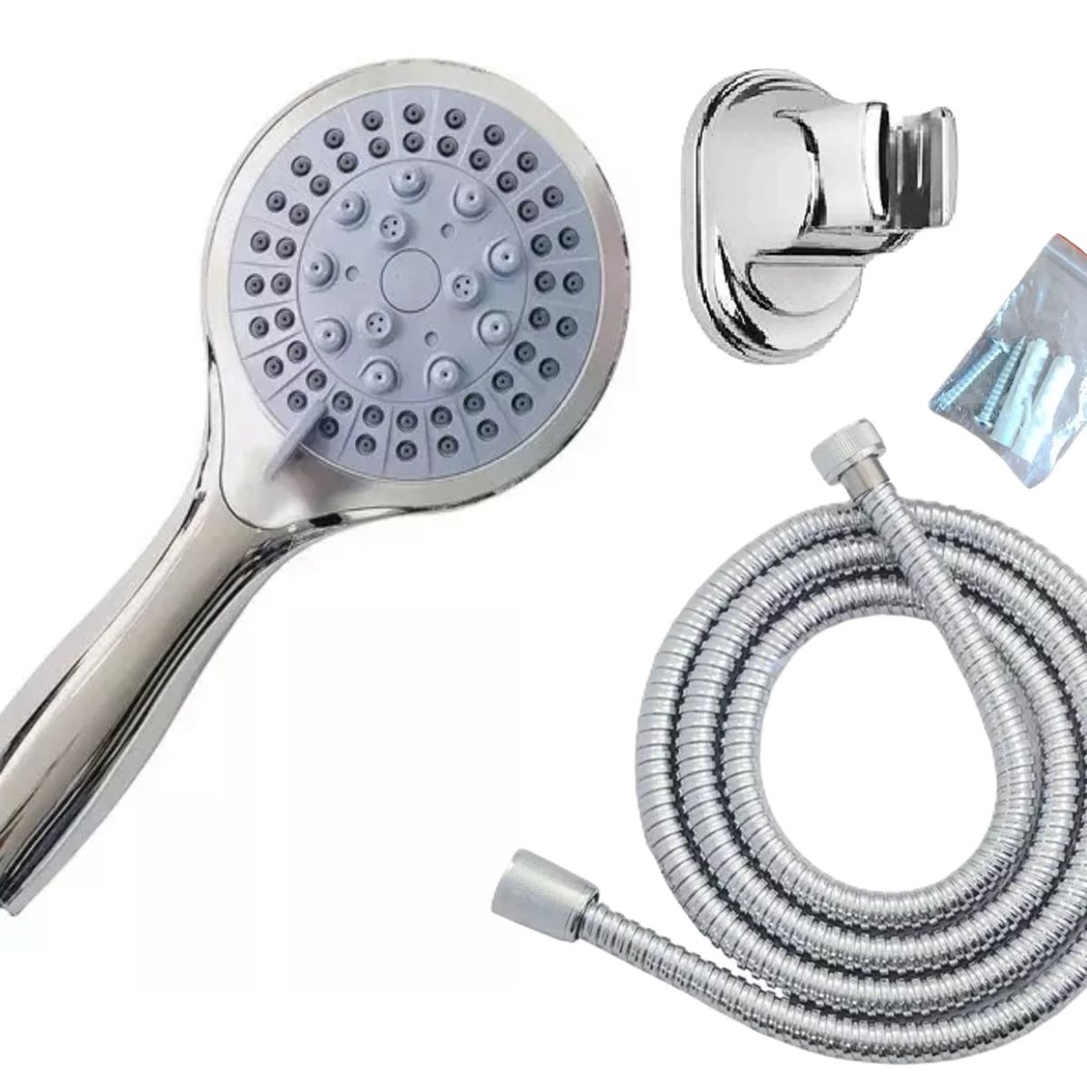 TAUMM - Set Ducha Telefono Taumm Alcachofa + Soporte + Manguera 18m