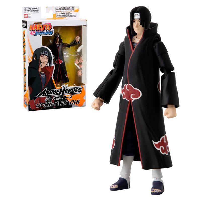 ANSALDO - FIGURA 17 CMS ANIME HEROES NARUTO BANDAI UCHIHA ITACHI