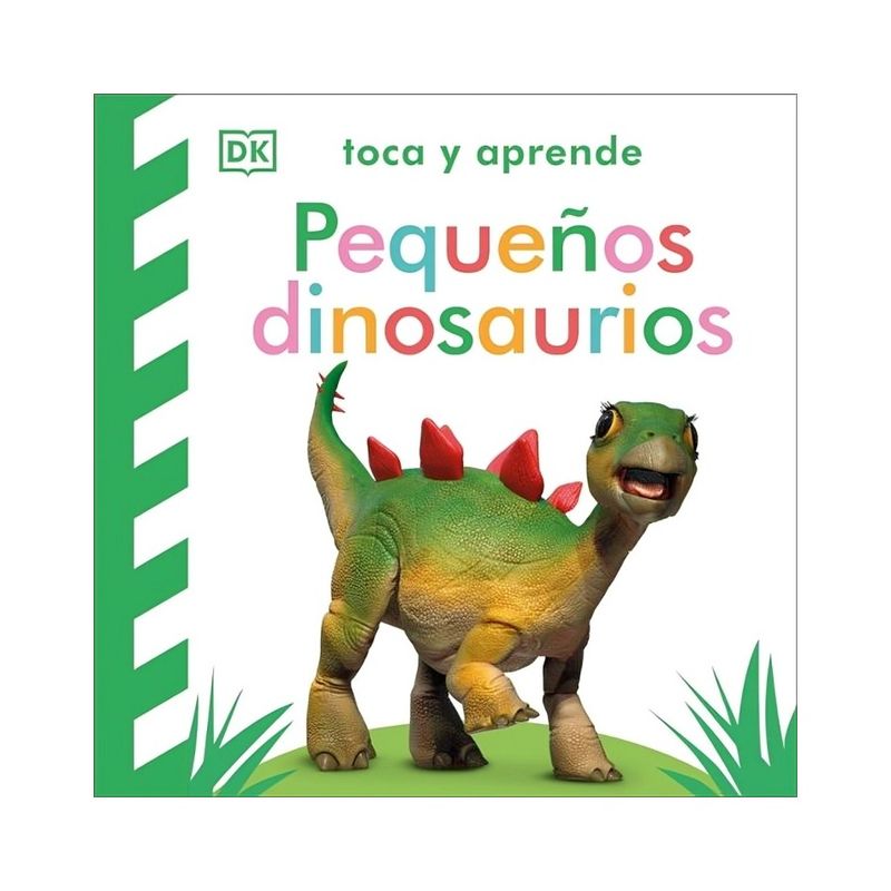 TOP10BOOKS - LIBRO TOCA Y APRENDE: PEQUEÑOS DINOSAURIOS - BILINGUAL TOUCH AND FEEL. BABY DIN