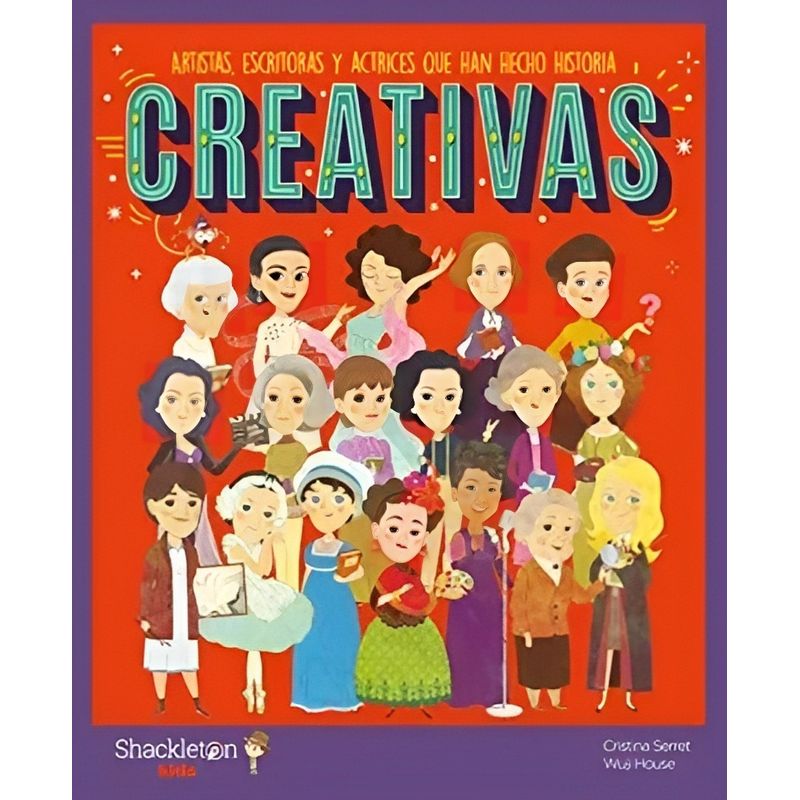 TOP10BOOKS - LIBRO MUJERES CREATIVAS / CRISTINA SERRET / SHACKLETON BOOKS
