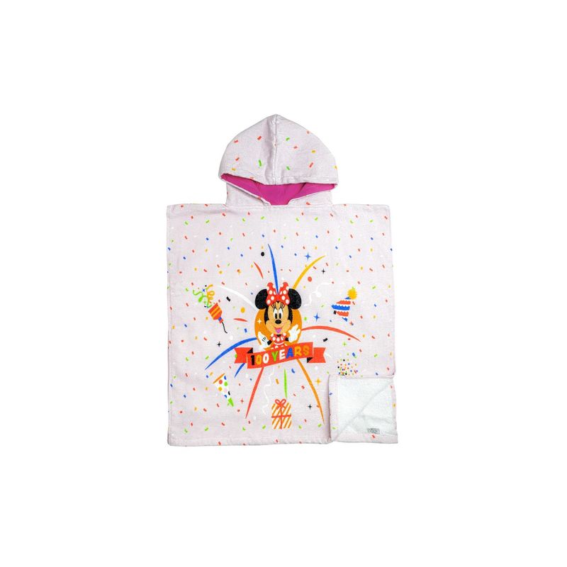 BAMBINO - Toalla Poncho Minnie Disney 100 Bambino