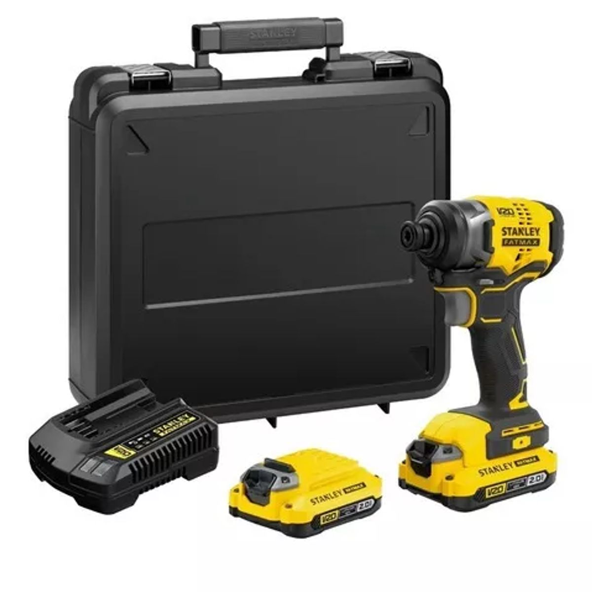 STANLEY - Atornillador De Impacto Stanley Sbi810d2k Brushless 20v 2bat